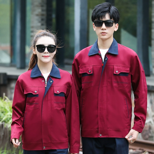 Мужской хлопковый износостойкий комбинезон, осенний лонгслив, защита от ожогов, делается под заказ