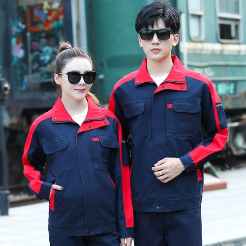 Хлопковая униформа медсестры, мужской износостойкий комбинезон, осенний лонгслив, увеличенная толщина, защита от ожогов