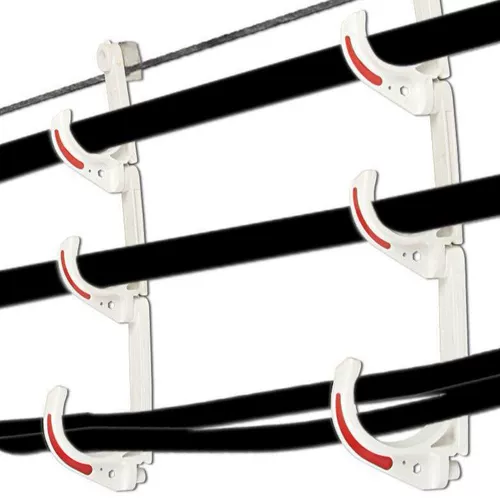 Горнодочный кабель крюк PVC20 ~ 120 Изоляция пластикового подвесного крючка