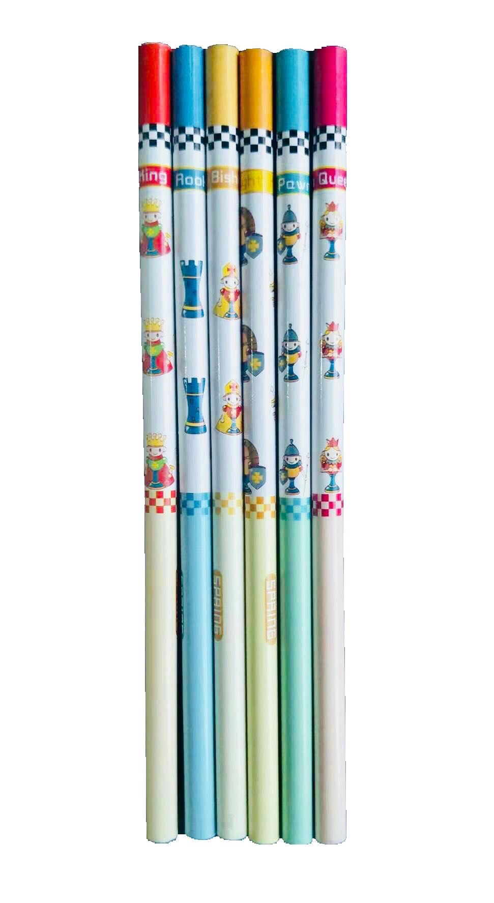 Chess Pawns Pencil in a