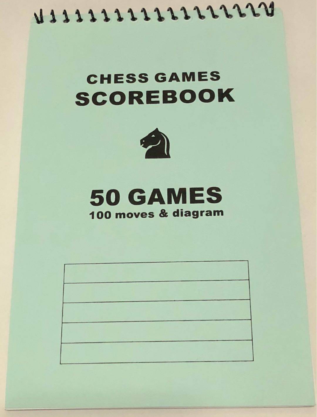 Chess game record book The whole store can choose three exercise books thickened boutique global use