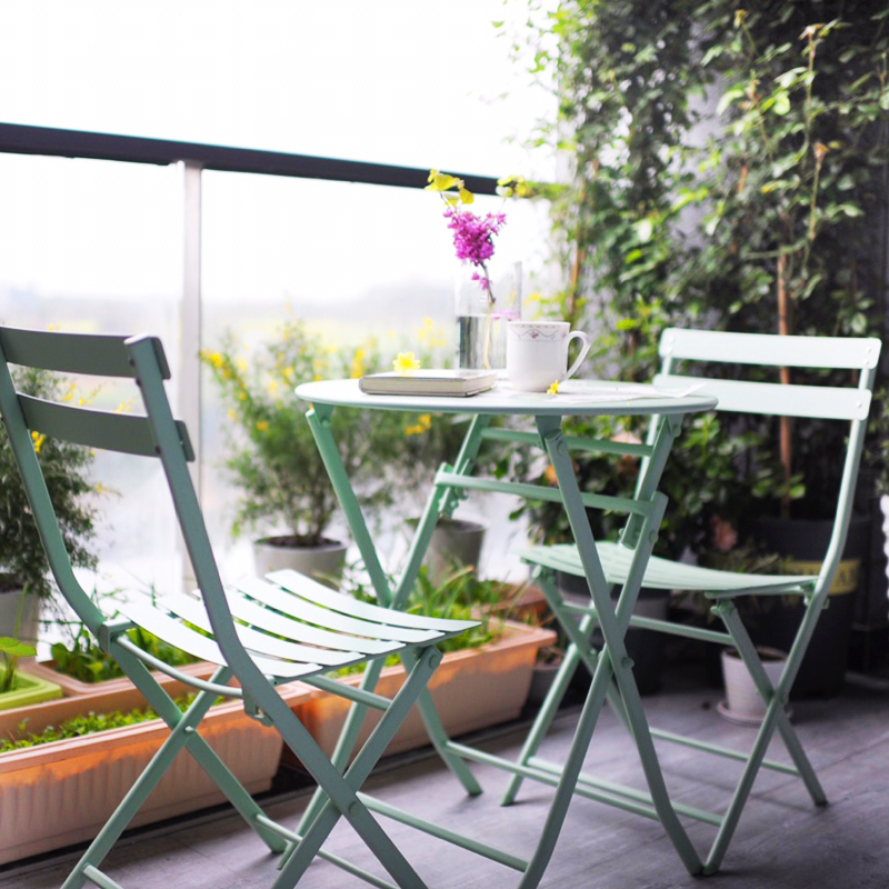 Usd 46 00 Balcony Table And Chair Iron Three Piece Set Nordic Usd 46 00 Balcony Table And Chair Iron
