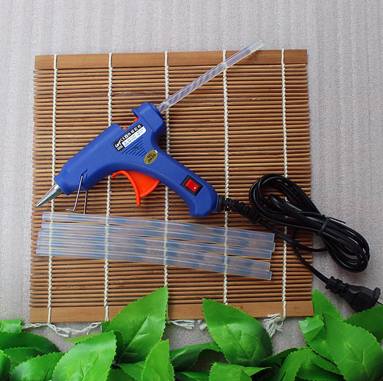 Rubber stick 20W hot fuse gun DIY hand paste tool ring - wound material double - sided glue