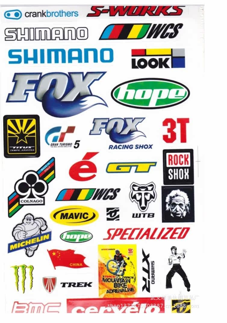 Autocollant pour vélo - Ref 2280301 Image 10