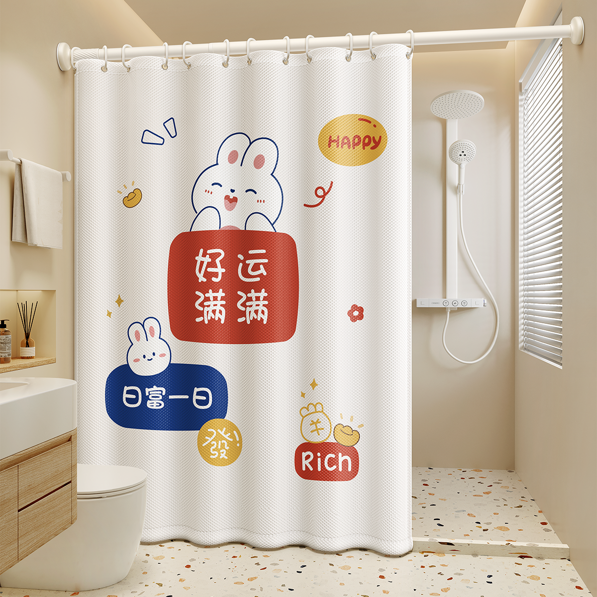 バスルーム折りたたみシャワーカーテントイレ仕切り防水防カビパンチフリートイレ高級遮光カーテンシャワーバス