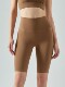 High-Waisted Five-Point Yoga Pants, Aerial Sports Fitness Running Shorts, Sexy Peach Butt Tight Pants, Quick-Drying Women's Outerwear