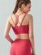 Sports Bra, Yoga Backless Bra, Can Be Worn Outside, Fitness Bra, Small Chest Appears Larger, Vest with Chest Pads, Integrated Fixed Cup