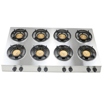 Strong medium and high pressure commercial pot stove two three four six eight multi-head gas casserole stove Liquefied gas multi-eye stove