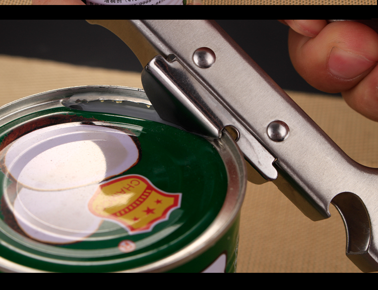 [USD 6.85] Large can opener Stainless steel Japanese can opener Canned