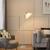 Pleated floor lamp warm and simple living room sofa Nordic study bedroom bedside lamp ambient lamp vertical table lamp