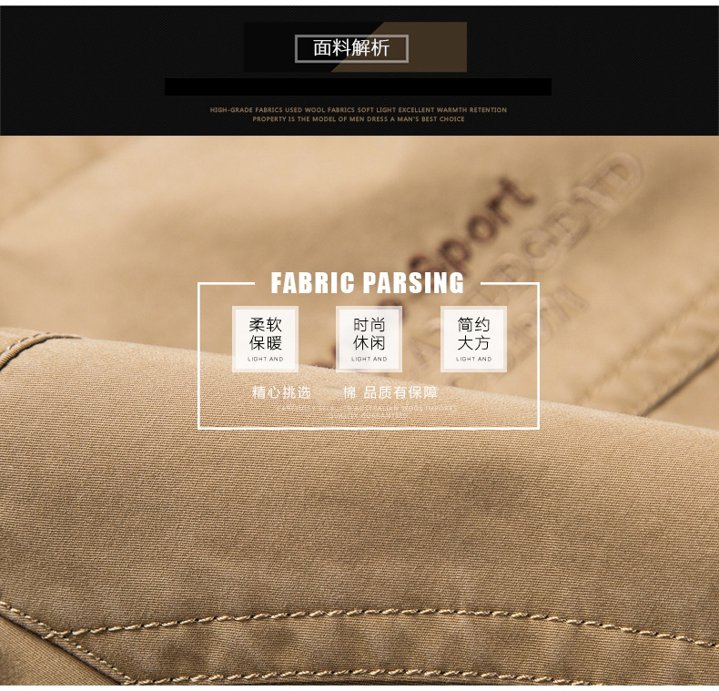 Blouson homme NIANJEEP    manches longues - Ref 3116344 Image 12