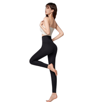 Autumn trousers for women high-waisted tight inner wear winter velvet trousers silk leggings shaping German velvet heating