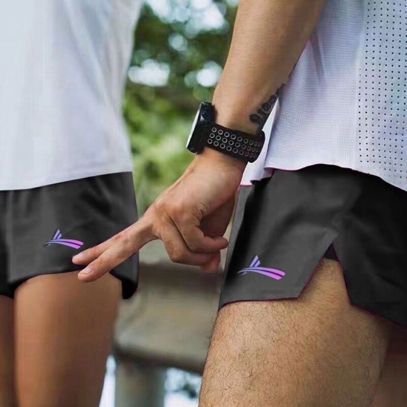Vilai Quick-Dry Sports Shorts for Men and Women, Running-Specific Three-Quarter Pants with Lining, Slim-Fit Track Training Shorts