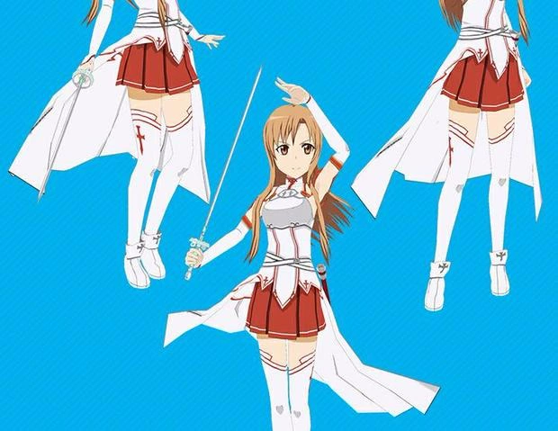 Siêu chiều AR Thẻ AR Thẻ Sword Art Online AR Thẻ Doujin Kirito Asuna Hoạt hình Hàng hóa - Carton / Hoạt hình liên quan