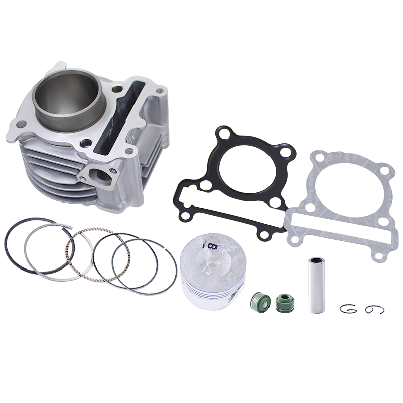 Jinzhan 125 Sets Of Cylindersapply Lin Hai Yamaha Flying eagle aurora Three generations LH125T-C Fight hard 125 change 150 Casing cylinder Medium cylinder piston