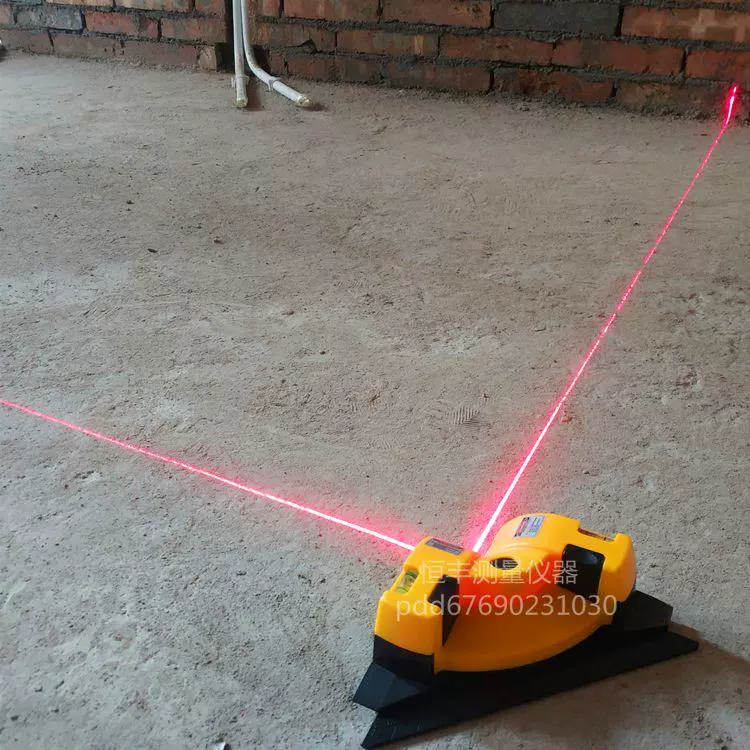 Tự động cân bằng mức cầm tay tia hồng ngoại điện tử laser góc phải dụng cụ đo mức nhỏ độ chính xác cao