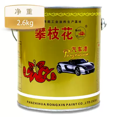 Panzhihua car quick-drying enamel 2 6kg metal color steel tile paint External paint quick-drying paint oily anti-rust