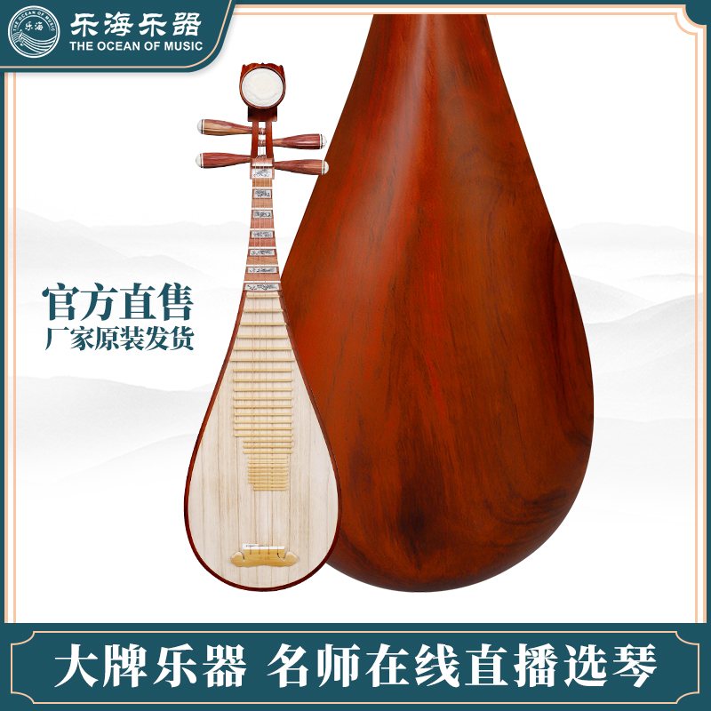 Lehai Pipa Instrument Teshi Guyi Sumu Professional Examination Adult Pipa Online Selection DJ13X