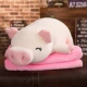 Pig Gối Chăn Văn phòng kép Gối Sofa Đệm Coral Lông cừu Chăn Điều hòa Nap Gối - Trở lại đệm / Bolsters Bộ chăn gối hình thú