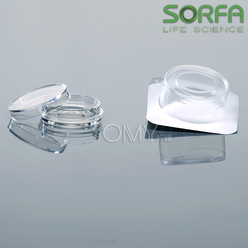 SORFA 15mm20mm激光共聚焦玻底培养皿201100 201200独立包装20个/盒 硕华 白鲨biosharp
