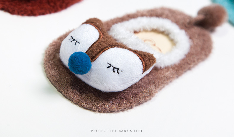 Vớ trẻ em mùa thu và mùa đông cotton sơ sinh cho bé sơ sinh vớ bé trai và bé gái vớ cotton dễ thương 0-3-5 tuổi vớ xinh cho bé gái