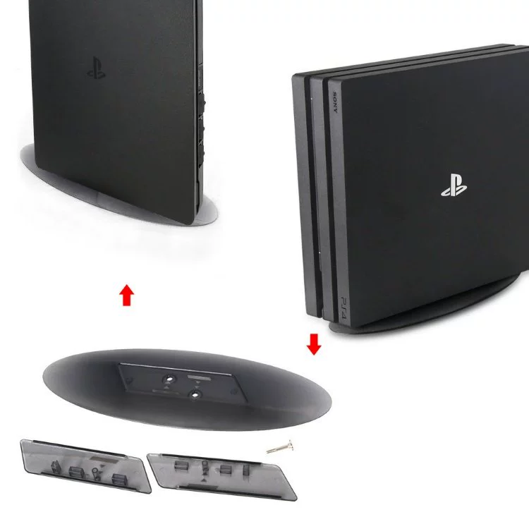 DOBE Sony PS4 pro PS4 SLIM mới dành riêng cho máy chủ trong suốt - PS kết hợp cổng sạc micro usb