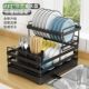 Kitchen drain storage rack countertop household dishes tableware sink sink dish storage rack