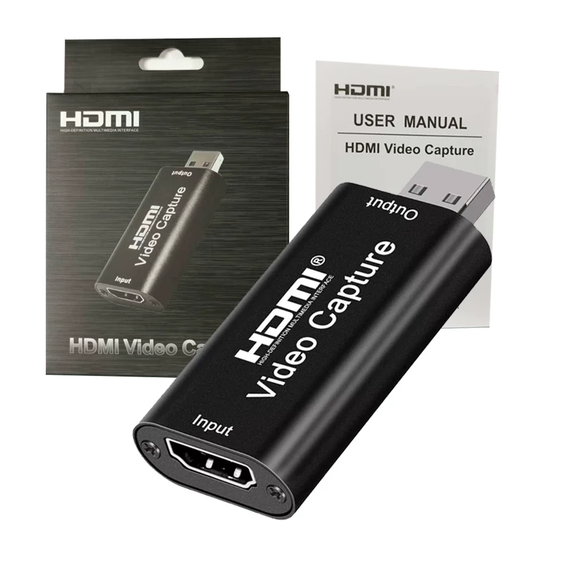 USB видеозахватная карта коммутатора для живой трансляции PS4NS/XBOX запись USB-HD HDMI60Гц