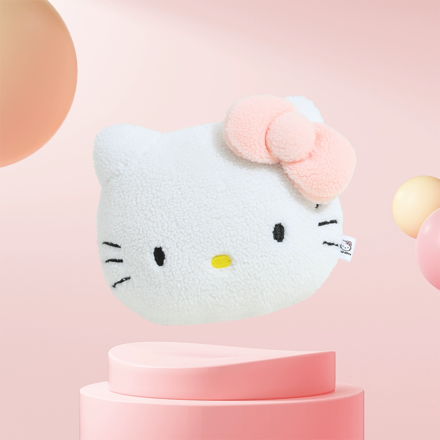 Bộ sưu tập phụ kiện ô tô HelloKitty Hello Kitty hoạt hình thực tế dễ thương trang trí nội thất ô tô Bộ trang trí ô tô gối đầu xe ô tô 