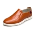 giầy thể thao nam  chính hãng Kangnai Giày Nam Chính Hãng Volkswagen Giày Thường Da Thật Thoáng Khí Da Mềm Đế Mềm Slip-On Slip-On Commuter Giày giày sneaker nam đẹp Plimsolls