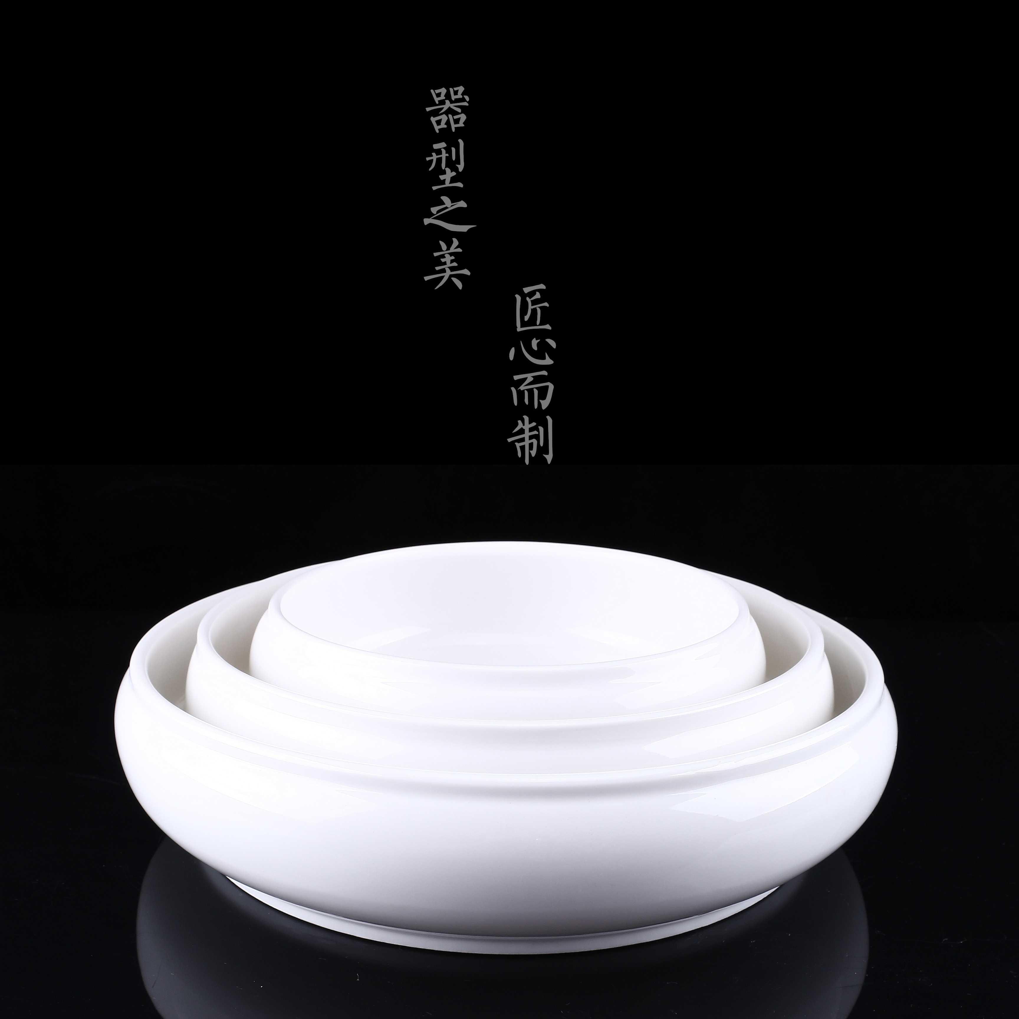 Only three bowls of ceramic kung fu tea bowl worship jade porcelain cups tureen white porcelain tea set three fort custom sample tea cup