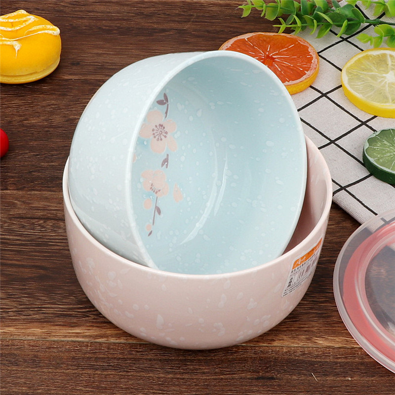 Ya cheng DE dazzle see colour huimin preservation bowl color snowflakes crisper ceramic rainbow such as bowl bowl seal tureen