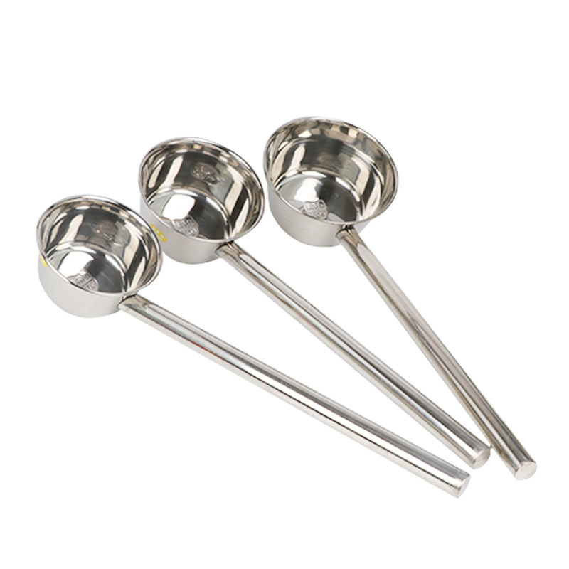 304 stainless steel large soup spoon Multi water spoon Water scoop Lengthened Water Ladle Chef Spoon Soup Spoon Dry Fruit Spoon Milk Spoon