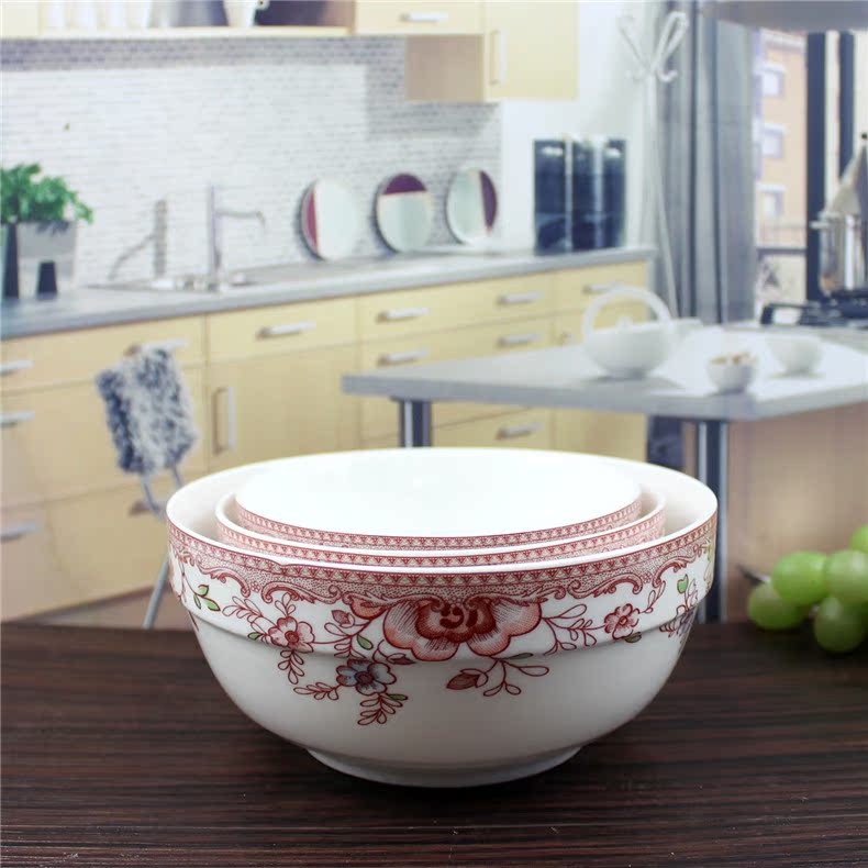 To Both the people 's livelihood industry romantic amorous feelings edge bowl 4.5 "5" 6 "rainbow such as bowl bowl eat bowl bowls lunch box