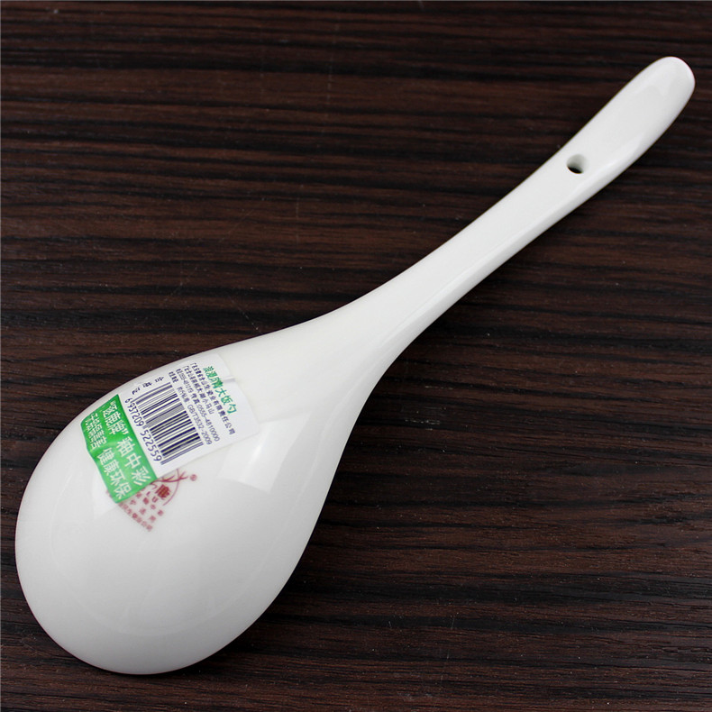Both the people 's livelihood industry romantic amorous feelings of the big spoon ladle soup spoon, soup bowl spoon tablespoons of pottery and porcelain spoon