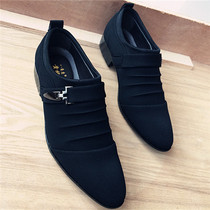 2022 Spring and Autumn Mens Shoes Business Leisure Shoes and Han Edition of Young Young Scarlet Shoes Fashion Mens Shoes