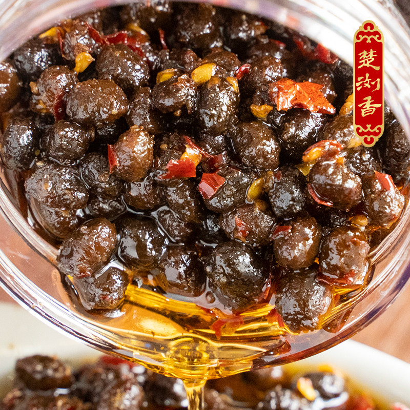 Chu Liuxiang handmade spicy tempeh bibimbap sauce Old Godmother flavor tempeh 350g chili sauce under the meal spicy sauce