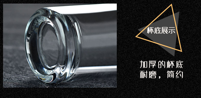 6 Cup Cup Cup thẳng Bữa ăn Cup Cup Uống Cup Cup Cup thẳng Colin Cup Juice Cup Cup Uống - Tách bình lock&lock