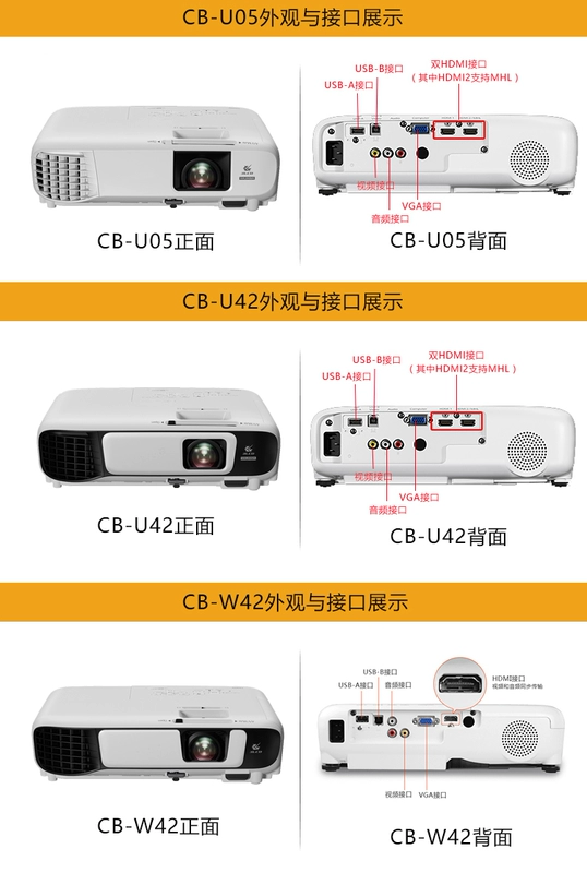 Epson CB-S05E / X05E lành tính HD văn hóa