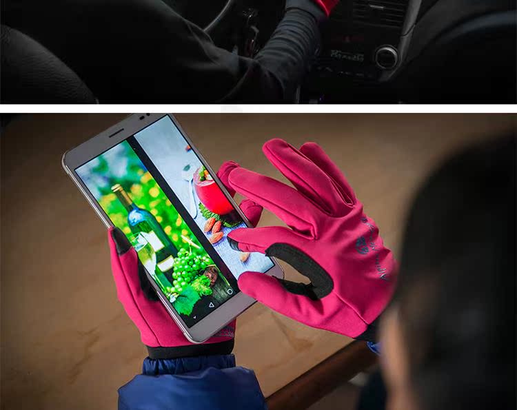 Gants pour vélo mixte ALPINE MEADOWS - Ref 2240092 Image 30