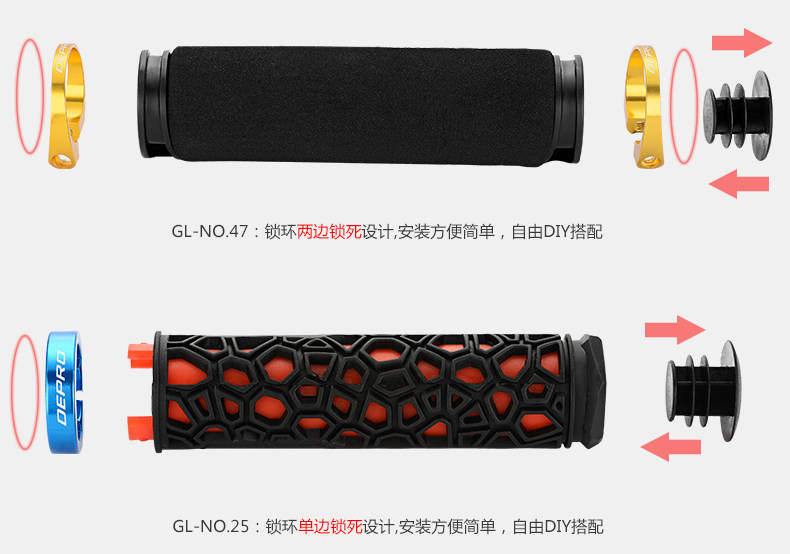 Poignées de vélo SAHOO - Ref 2356733 Image 10