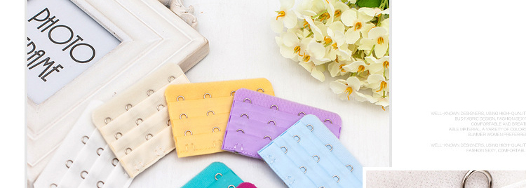 4 kết nối đồ lót dài khóa áo ngực mở rộng khóa khóa tăng trưởng 3 khóa khóa bốn phụ kiện móc cộng với dây đai moc khoa noi rong ao nguc