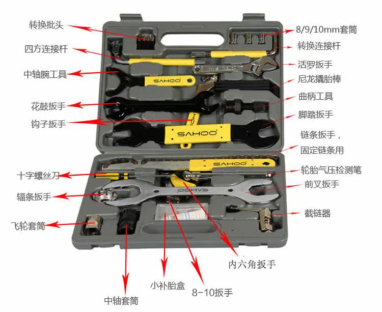 Outils pour vélo SAHOO - Ref 2281276 Image 35