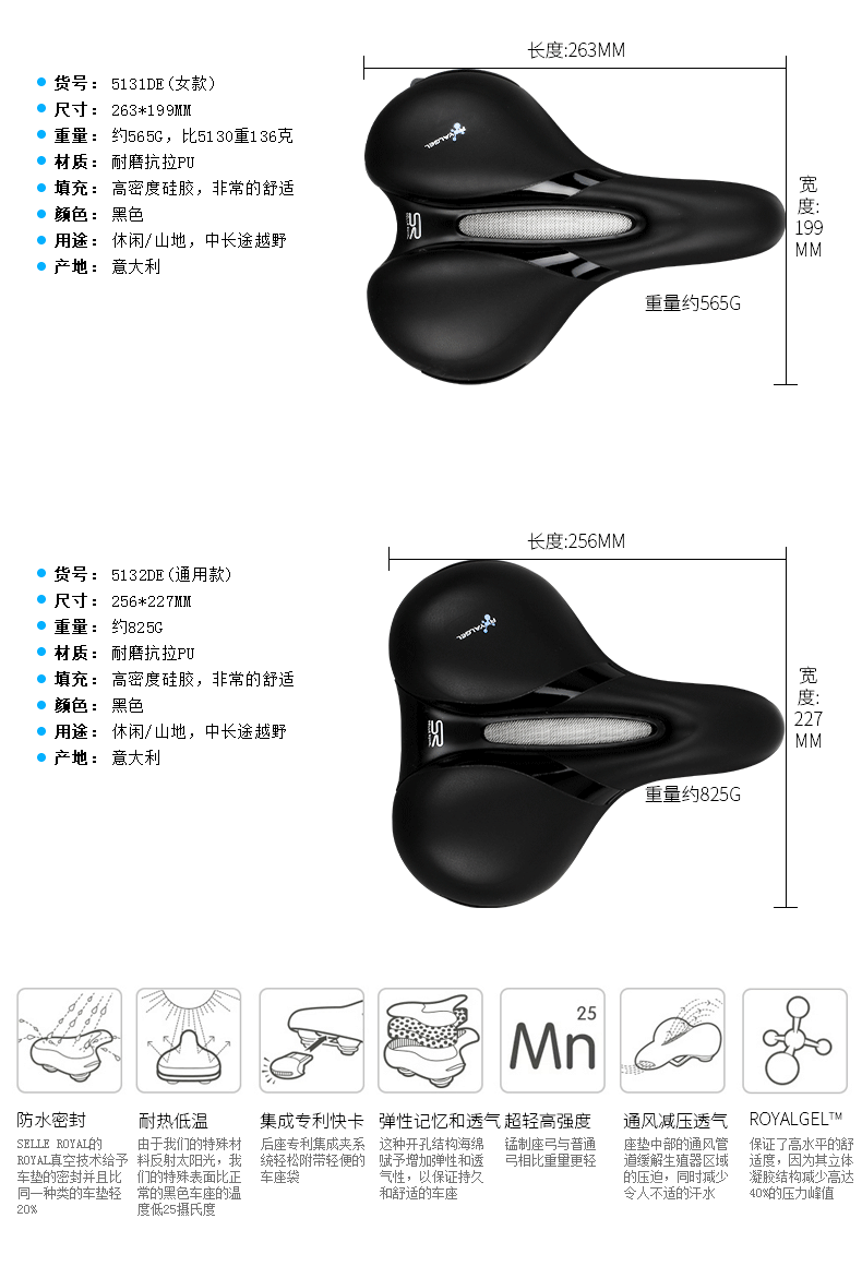 Selle de vélo Mountain Bike SELLE ROYAL - Ref 2350674 Image 20