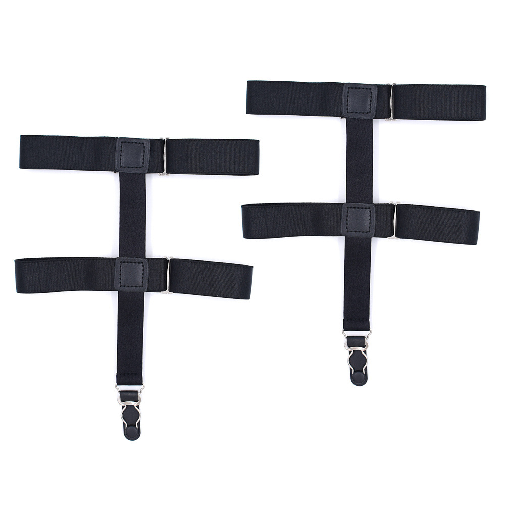 Thời trang nữ vớ chống trượt garter với hiệu suất khóa bầu chân đen vòng vớ cố định chống hàng rào kẹp dây đeo đùi thiết kế độc đáo