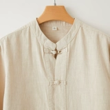 Рубашка, летний тонкий лонгслив, ретро комплект, китайский стиль