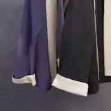 Демисезонное ханьфу, куртка, мужской этнический трендовый кардиган, китайский стиль, из хлопка и льна