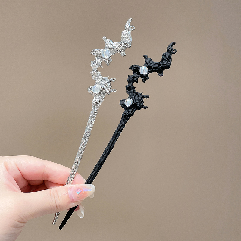 images 4:Hairpin Girl Simple Modern Advanced Presley Cylaw Disc Sender Summer Bowl New Chinese Hairpin
