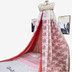 cô gái kết hôn trái tim nhà đám cưới màn ngủ Mantle chúa trẻ em giường màn rèm cửa gạc nền khung trang trí - Bed Skirts & Valances rèm quây giường ngủ Bed Skirts & Valances
