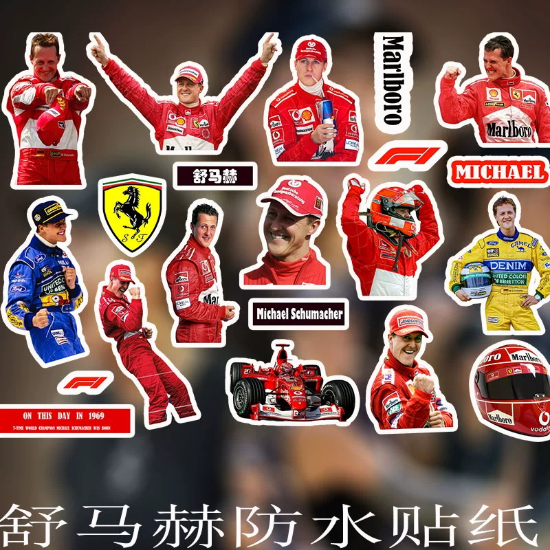 F1 периферия наклейки Чарльз Леклерк Новый сезон команды Ferrari периферия для телефона, компьютера, планшета, декоративный элемент